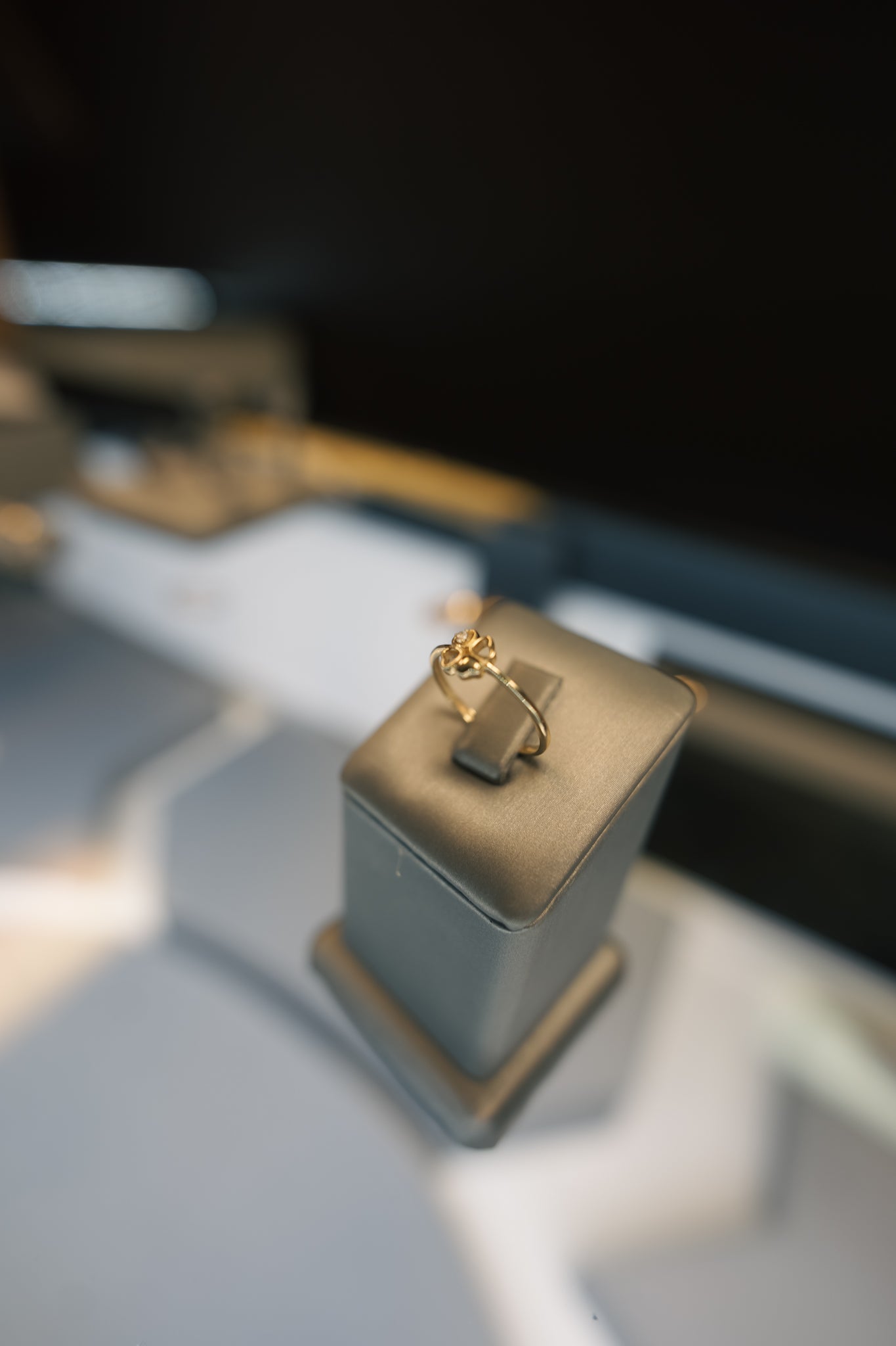 10kt Four Leaf Clover Ring