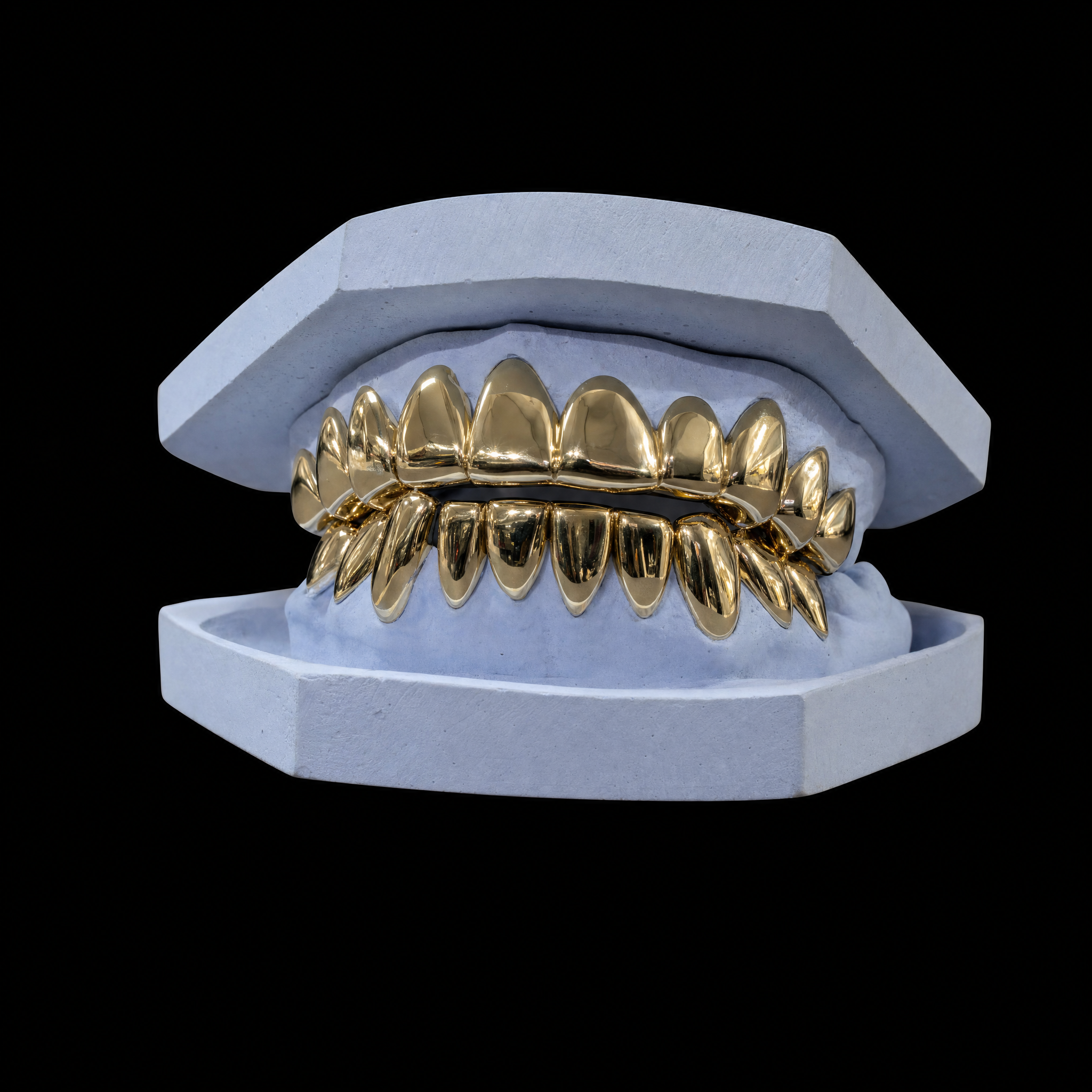 Plain Gold Grillz