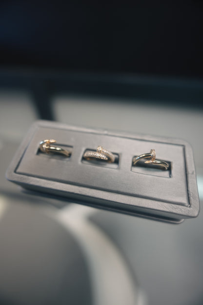 10kt Cartier Nail Ring #02