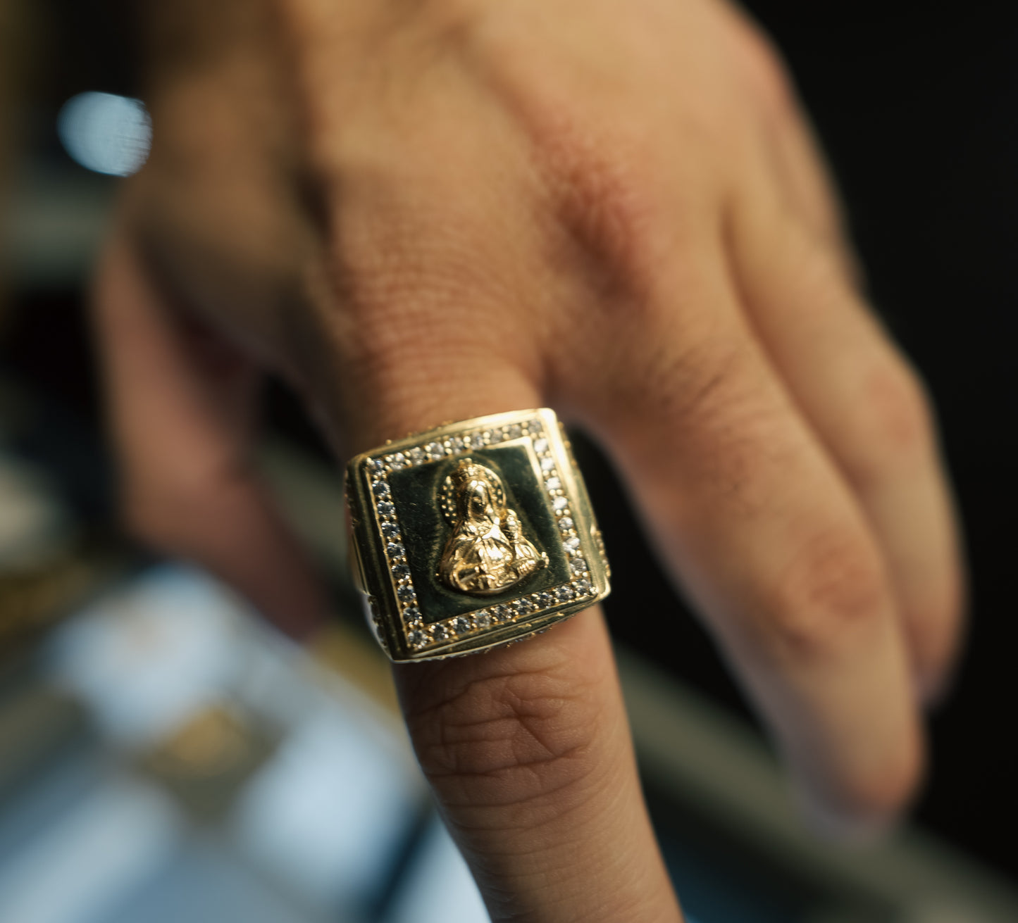 10kt Saint Barbara Ring