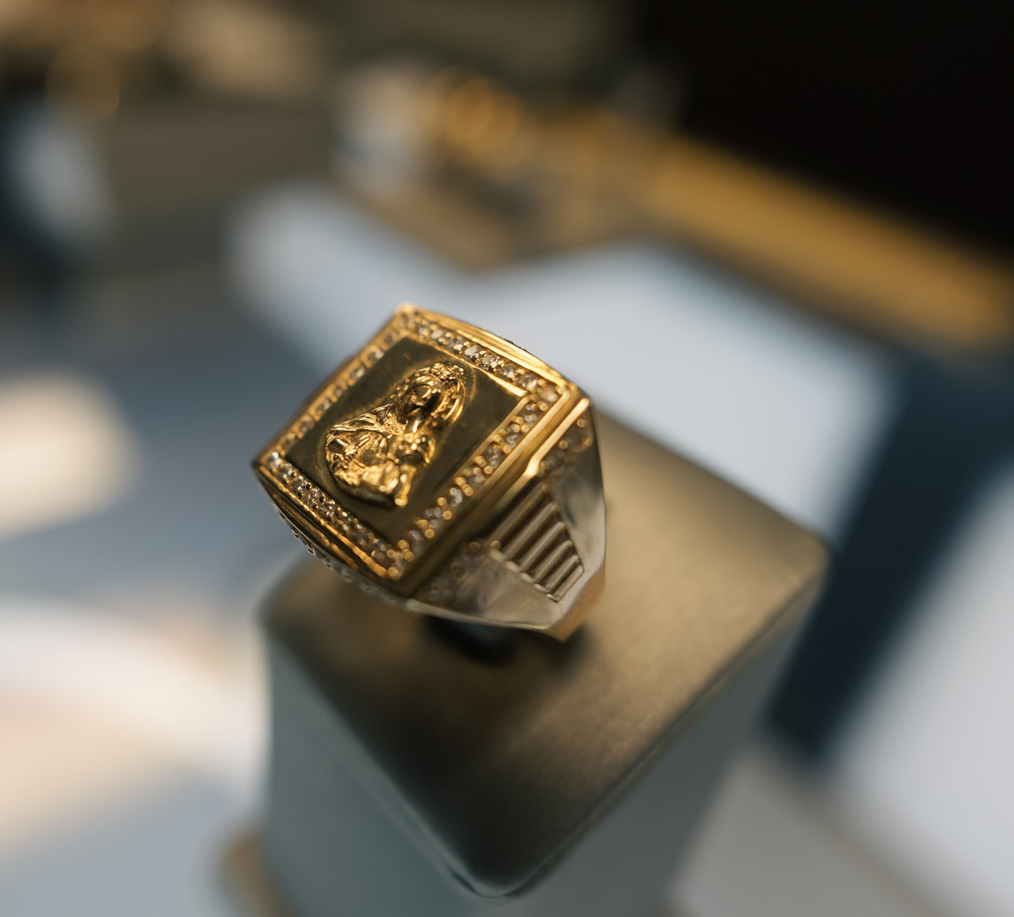 10kt Saint Barbara Ring