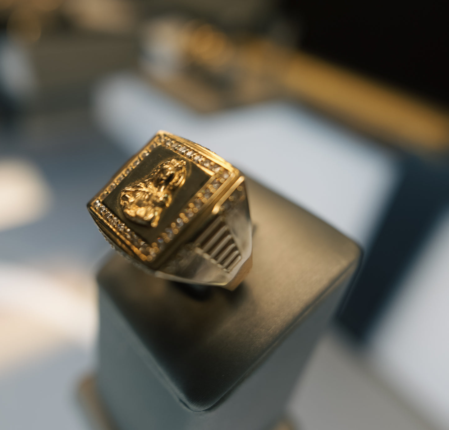 10kt Saint Barbara Ring