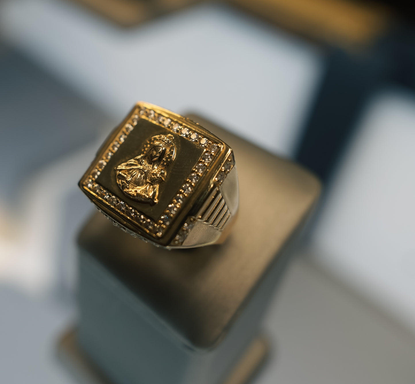 10kt Saint Barbara Ring