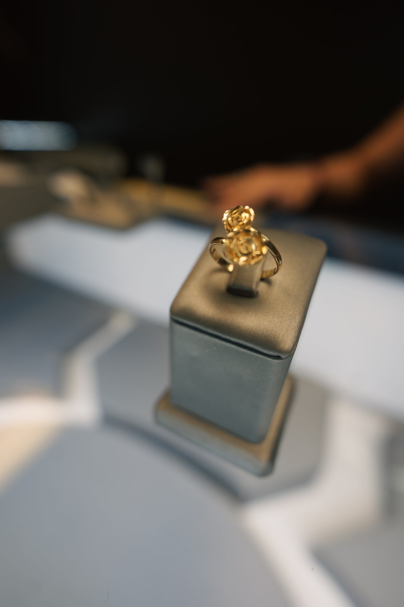 10kt Double Rose Ring