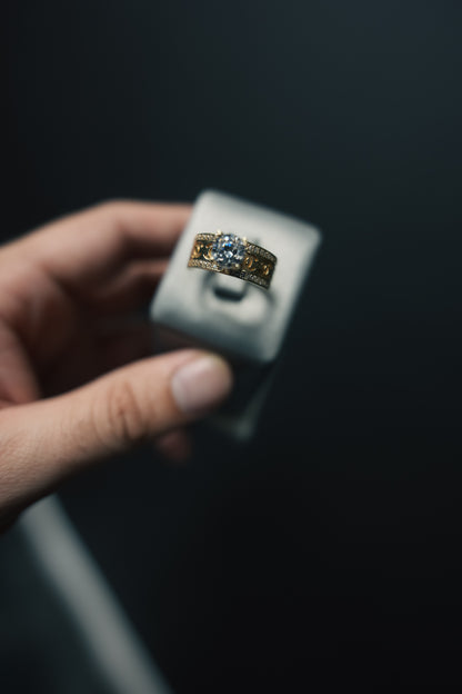 10kt CC Engagement Ring