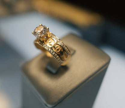 10kt CC Engagement Ring