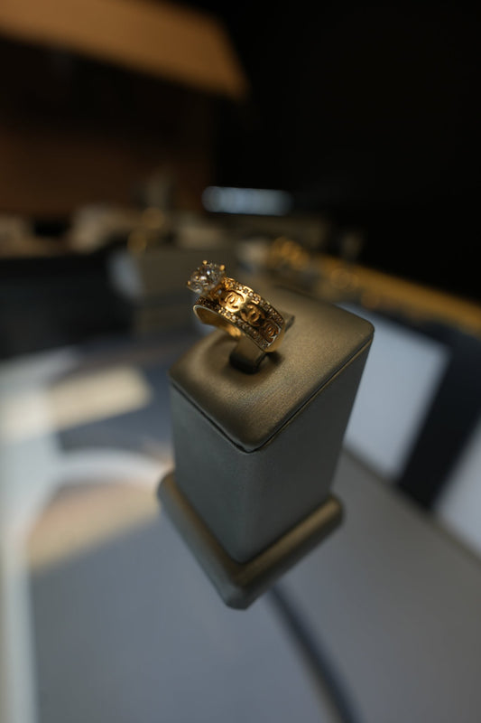 10kt CC Engagement Ring